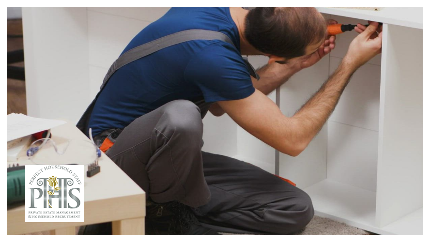 Handy maintenance tasks in all-rounder jobs Isola: candidate organising wardrobe for elite household position