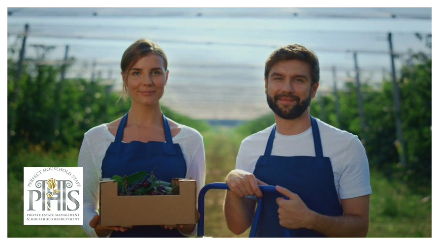 Experienced domestic couple sourced by our domestic couple agency Cheltenham for a private household
