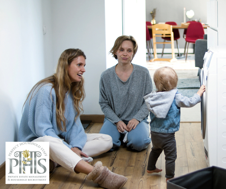 Mother and child during first meeting with new nanny – nanny introduction tips