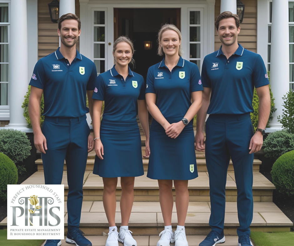 Household staff near the door providing warm hospitality as part of household staff preparation for Wimbledon 2025.