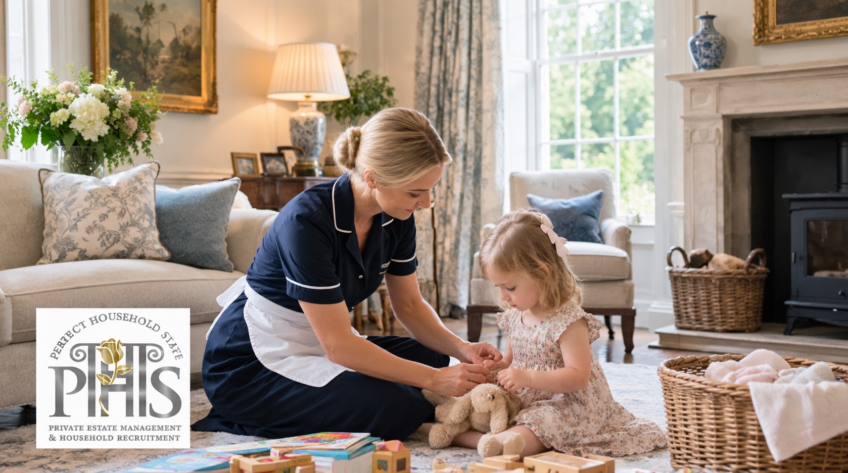 Experienced nanny from a specialist nanny agency Winnington Road supporting children in a private family home