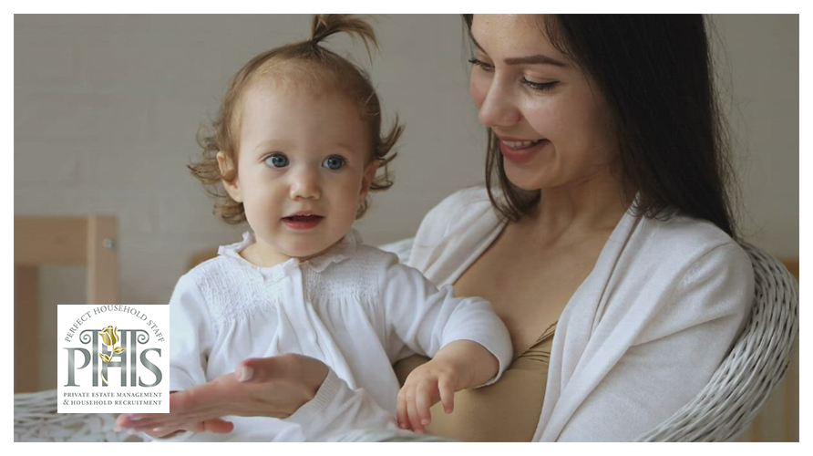 Experienced childcare professional accompanying family at airport as part of travelling nanny jobs Kensington